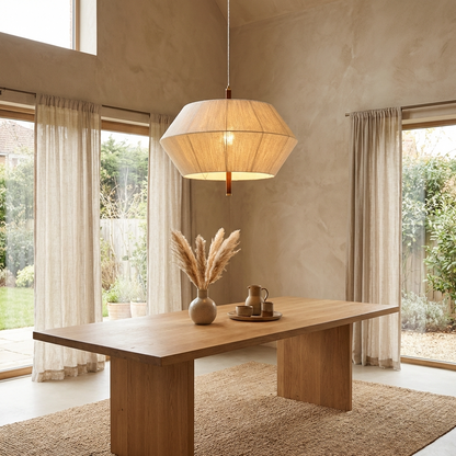 Rattan Wabi Sabi Ceiling Light