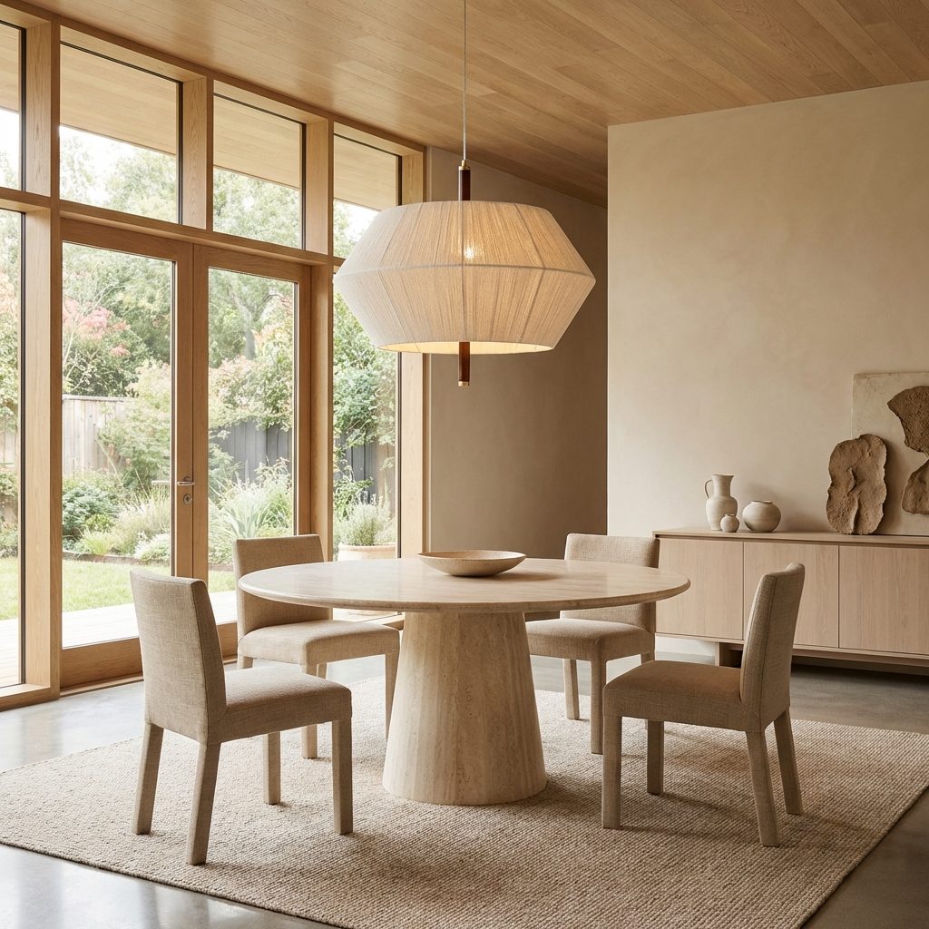 Rattan Wabi Sabi Ceiling Light
