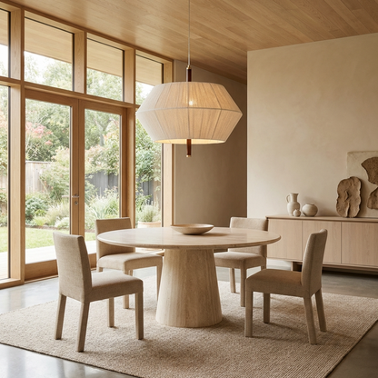 Rattan Wabi Sabi Ceiling Light