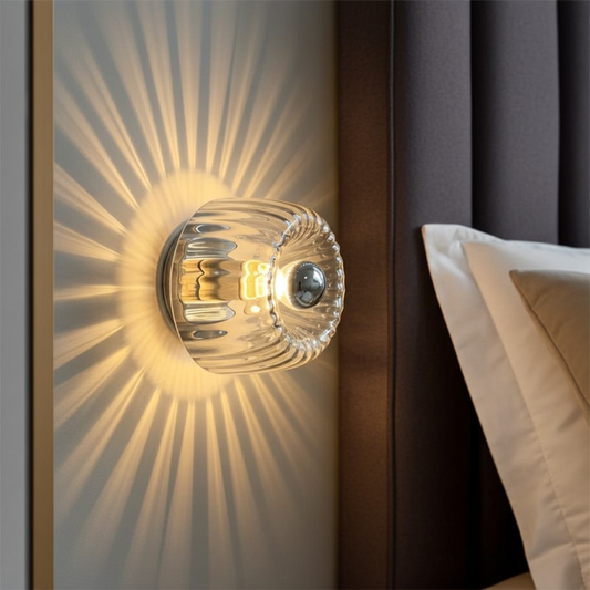 Bauhaus Glass Wall Lamp