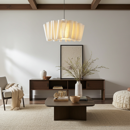 Nordic Vintage Handmade Fabric Chandelier